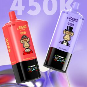 BANG LEADER 450K Puffs 15-in-1 disposable vape - four-chamber device with blend modes, ice adjustment and MTL/DTL airflow, 450,000 puffs, 60 ml