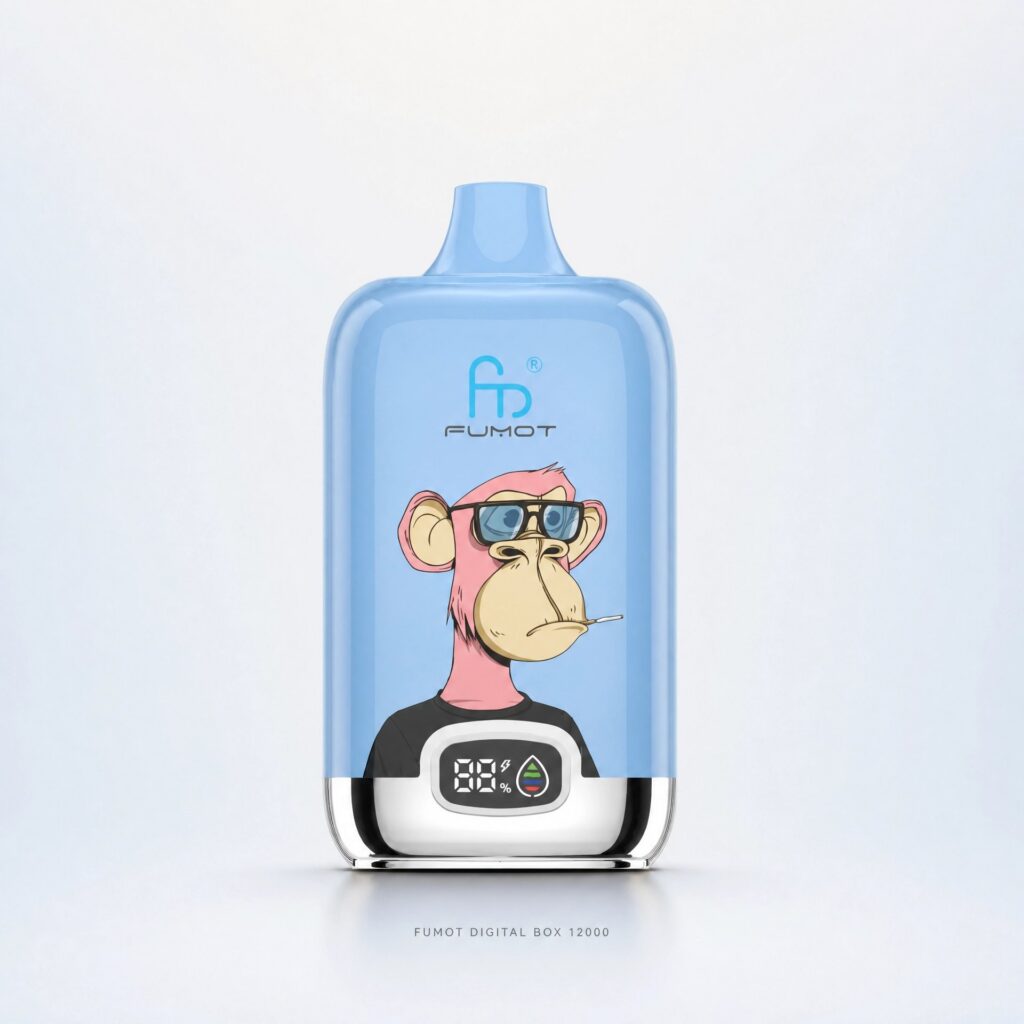 Fumot Digital Box 12000 Disposable Vape, 12,000 Puffs, 20 ml