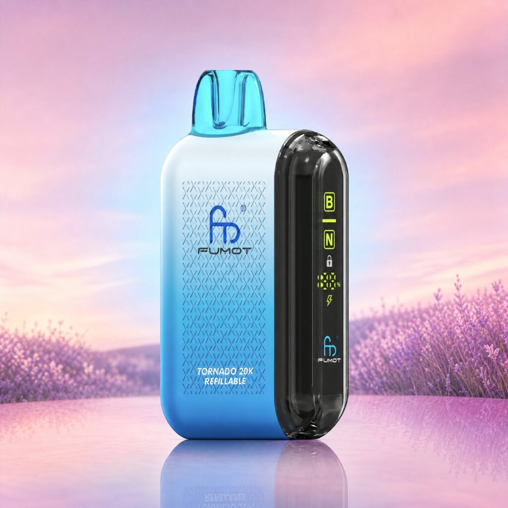 Fumot Tornado 20K Refillable Disposable Vape, 20,000 Puffs, 20 ml