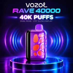 Vozol Rave 40,000 puffs disposable vape