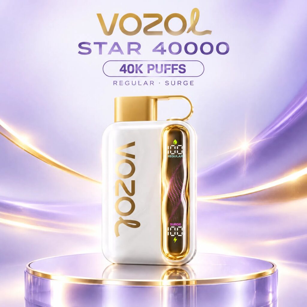 Vozol Star 40000 SiLC Mesh Disposable Vape, 40,000 Puffs, 18 ml