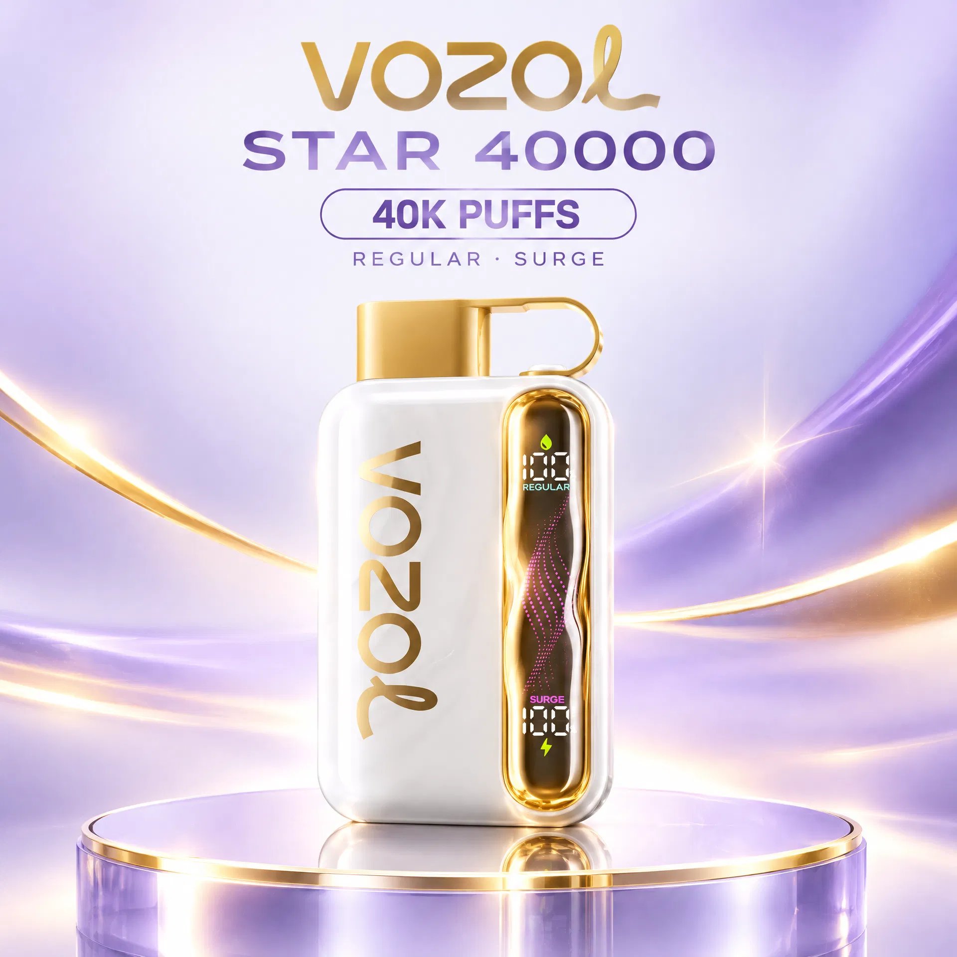 Vozol Star 40000 SiLC Mesh Disposable Vape, 40,000 Puffs, 18 ml