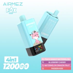 AIRMEX FOX 120K 4-in-1 Disposable Vape, 120,000 Puffs