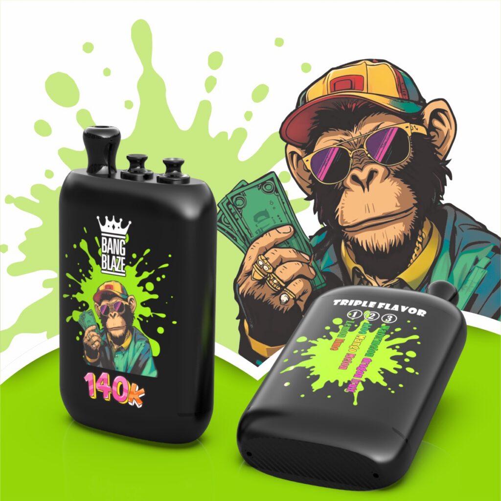 BANG BLAZE 140K 3-in-1 Disposable Vape, 140,000 Puffs