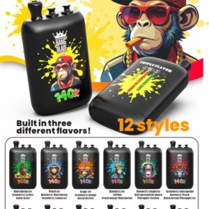 BANG BLAZE 140K 3-in-1 Disposable Vape, 140,000 Puffs