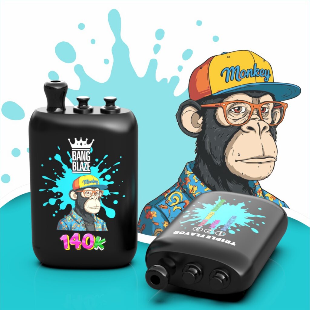 BANG BLAZE 140K 3-in-1 Disposable Vape, 140,000 Puffs