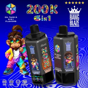 BANG BLAZE 200K 6-in-1 Disposable Vape, 200,000 Puffs