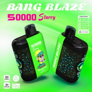 BANG BLAZE 50K Starry Disposable Vape, 50,000 Puffs