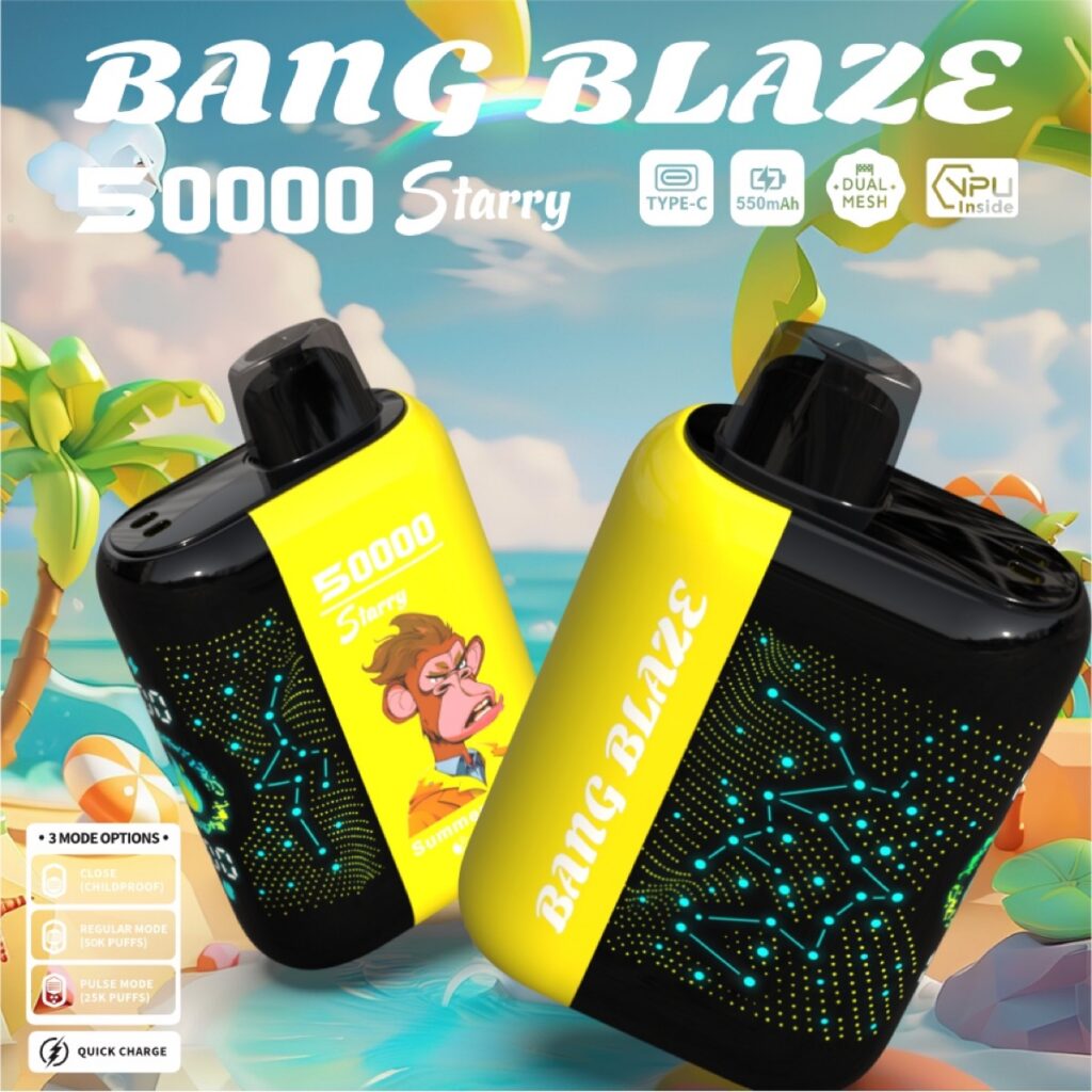BANG BLAZE 50K Starry Disposable Vape, 50,000 Puffs