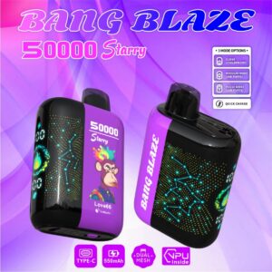 BANG BLAZE 50K Starry Disposable Vape, 50,000 Puffs