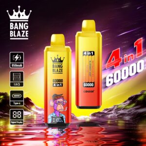 BANG BLAZE 60K 4-in-1 Disposable Vape, 60,000 Puffs