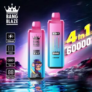 BANG BLAZE 60K 4-in-1 Disposable Vape, 60,000 Puffs