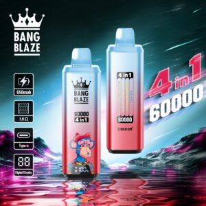 BANG BLAZE 60K 4-in-1 Disposable Vape, 60,000 Puffs
