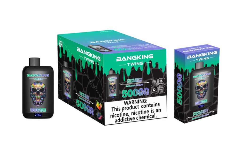 BANGKING TWINS 50K 2-in-1 Disposable Vape, 50,000 Puffs