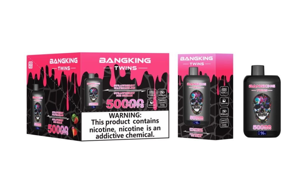 BANGKING TWINS 50K 2-in-1 Disposable Vape, 50,000 Puffs