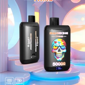 BANGKING TWINS 50K 2-in-1 Disposable Vape, 50,000 Puffs