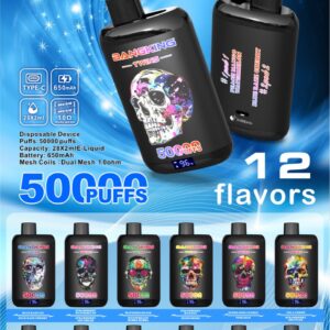 BANGKING TWINS 50K 2-in-1 Disposable Vape, 50,000 Puffs